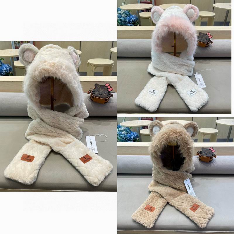 Chanel Scarf Hat 011504